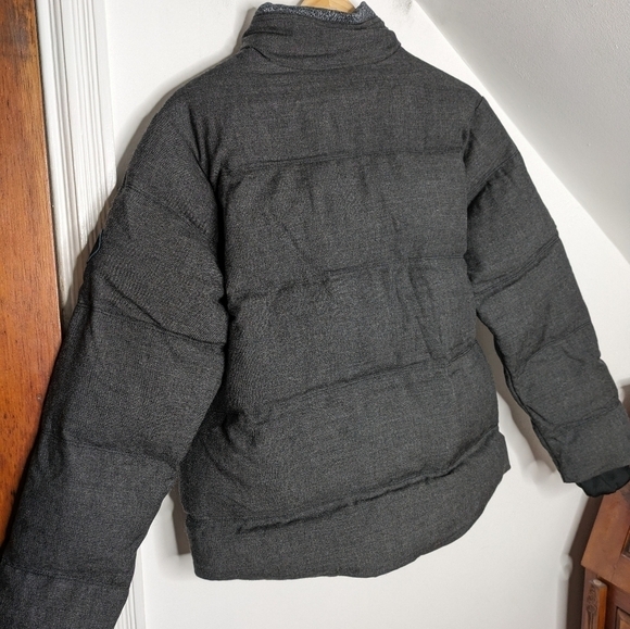 allbirds Women's Natural Charcoal Merino Wool Blend The Puffer Jacket NEW Size M - Picture 6 of 7